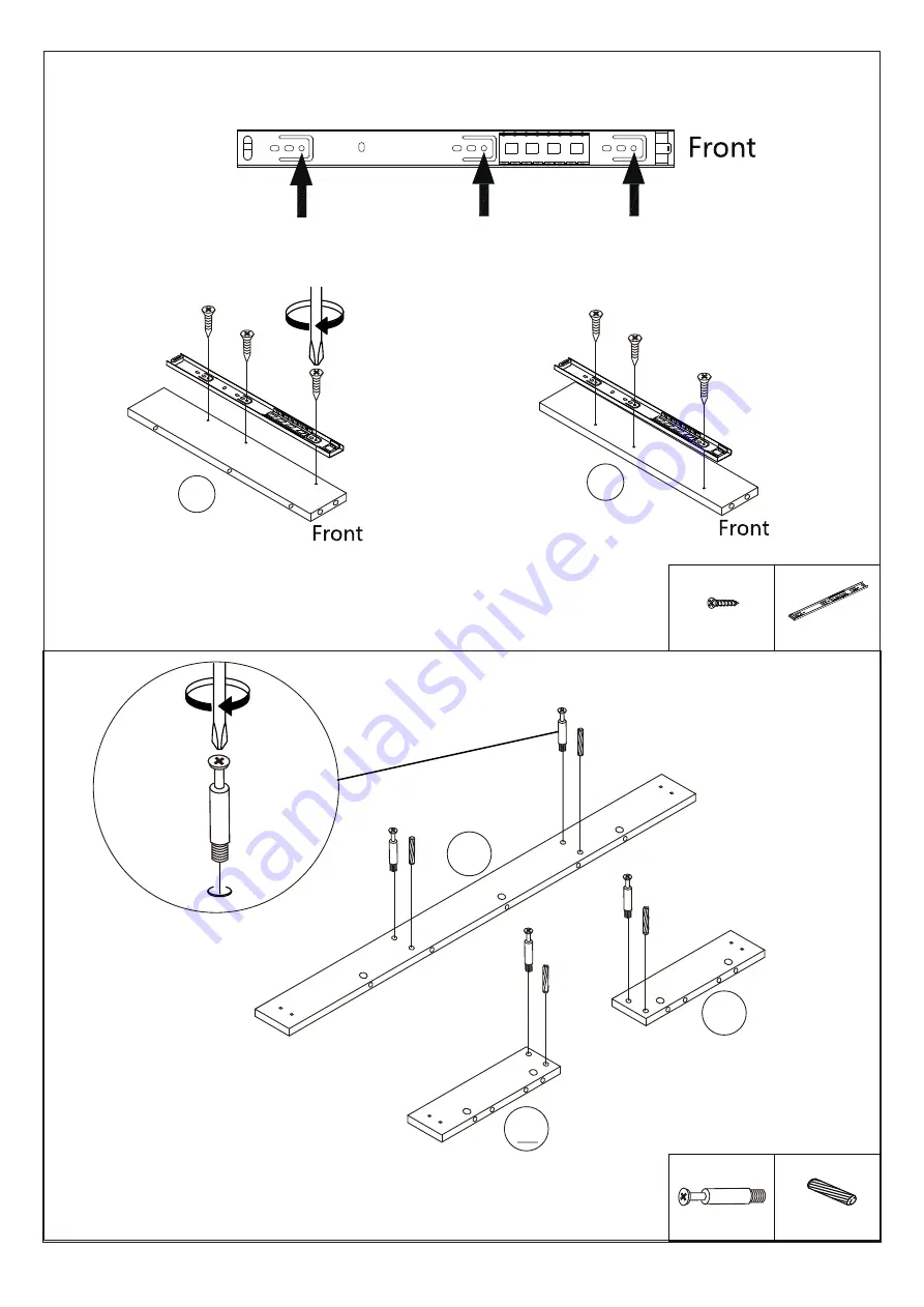 Officeworks OTTO AMALFI Assembly Instructions Manual Download Page 8