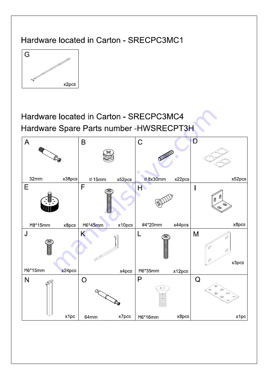 Officeworks STILFORD SRECPC3MKT Assembly Instructions Manual Download Page 5