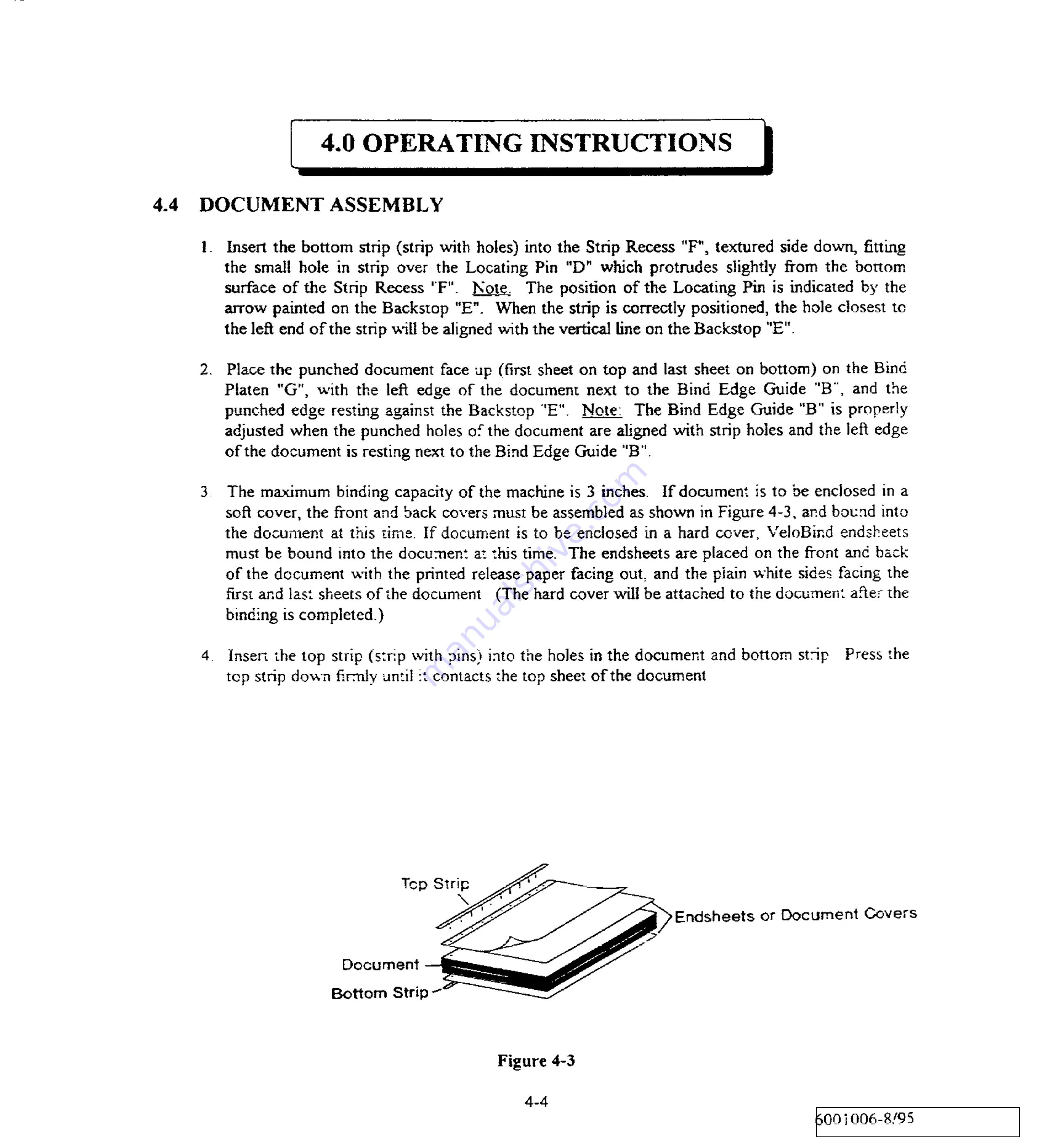 Officezone GBC/VeloBind System Three Pro Operating Instructions Manual Download Page 3