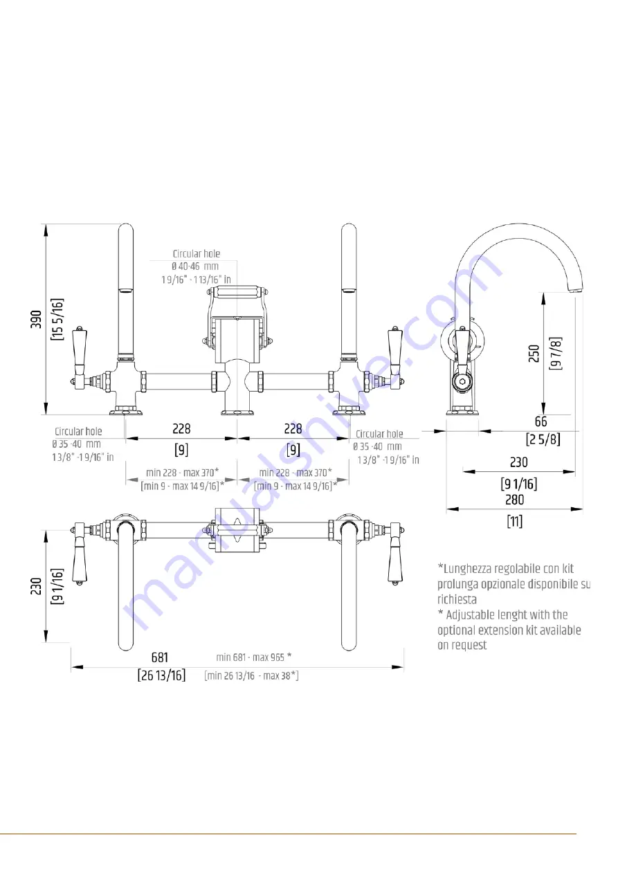 Officine Gullo ACUTAOG04 L Instructions For Installation And Use Manual Download Page 32