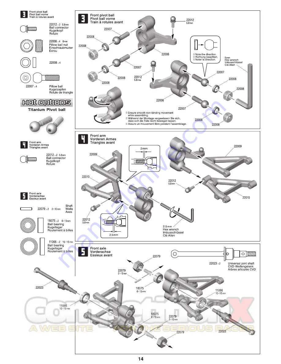 Ofna Racing Hyper GPX4 Instruction Manual Download Page 14