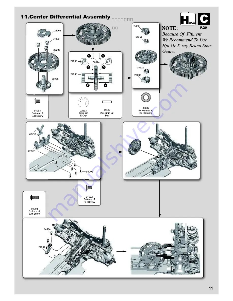 Ofna Racing Hyper H4 Instruction Manual Download Page 12