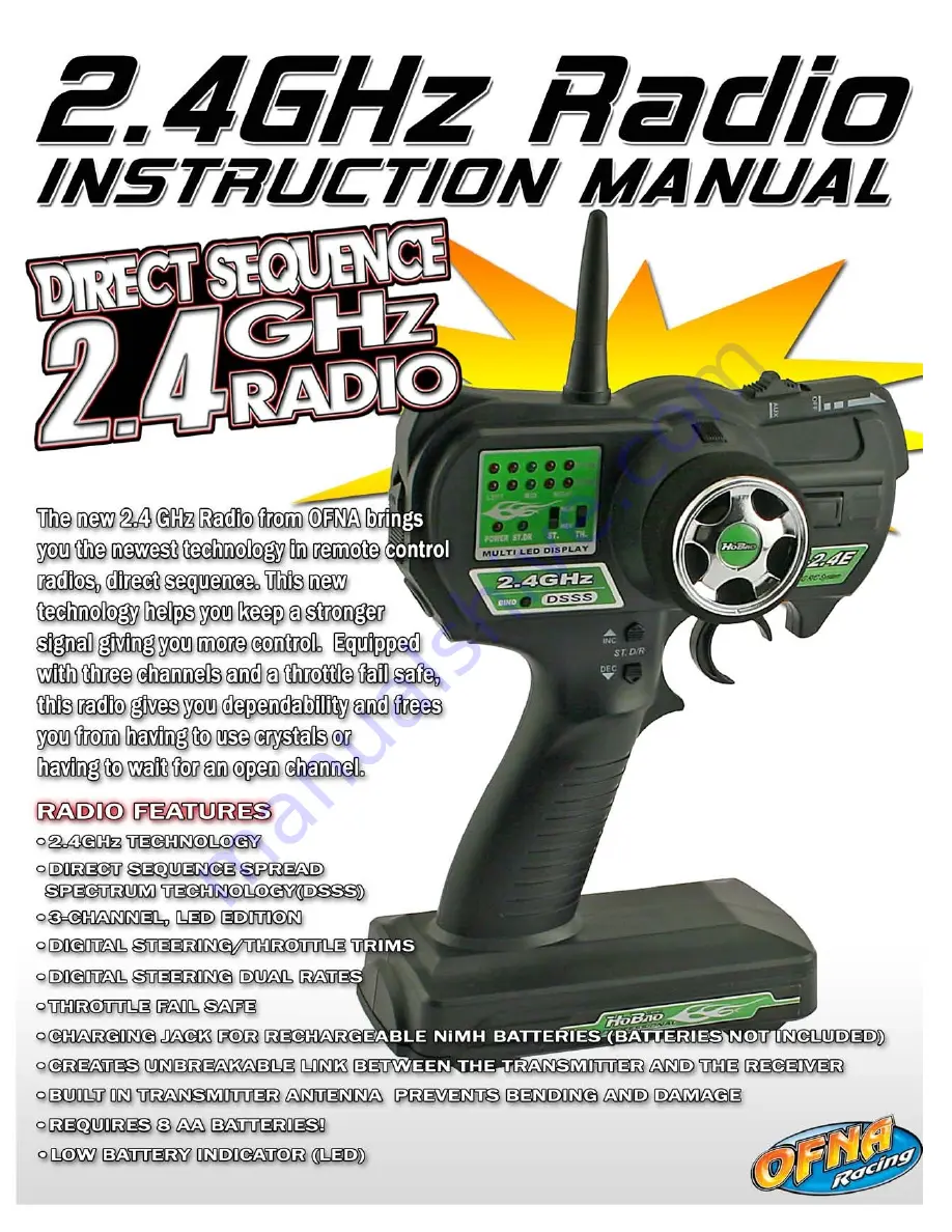 Ofna Racing HYPER10-TT Instruction Manual Download Page 4