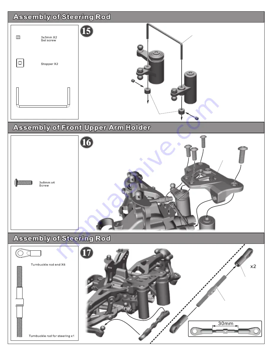 Ofna Racing HYPER10-TT Instruction Manual Download Page 19