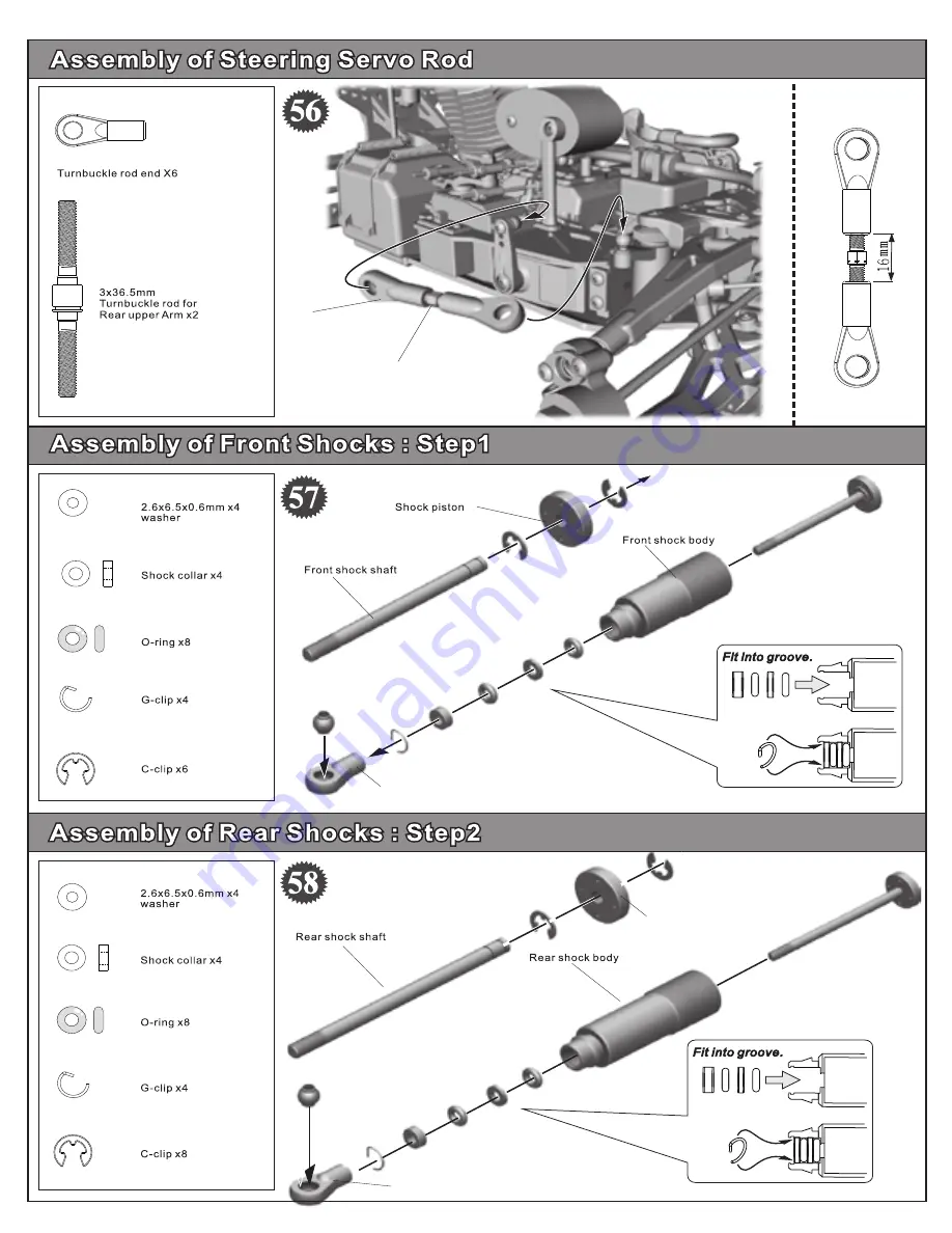 Ofna Racing HYPER10-TT Instruction Manual Download Page 33