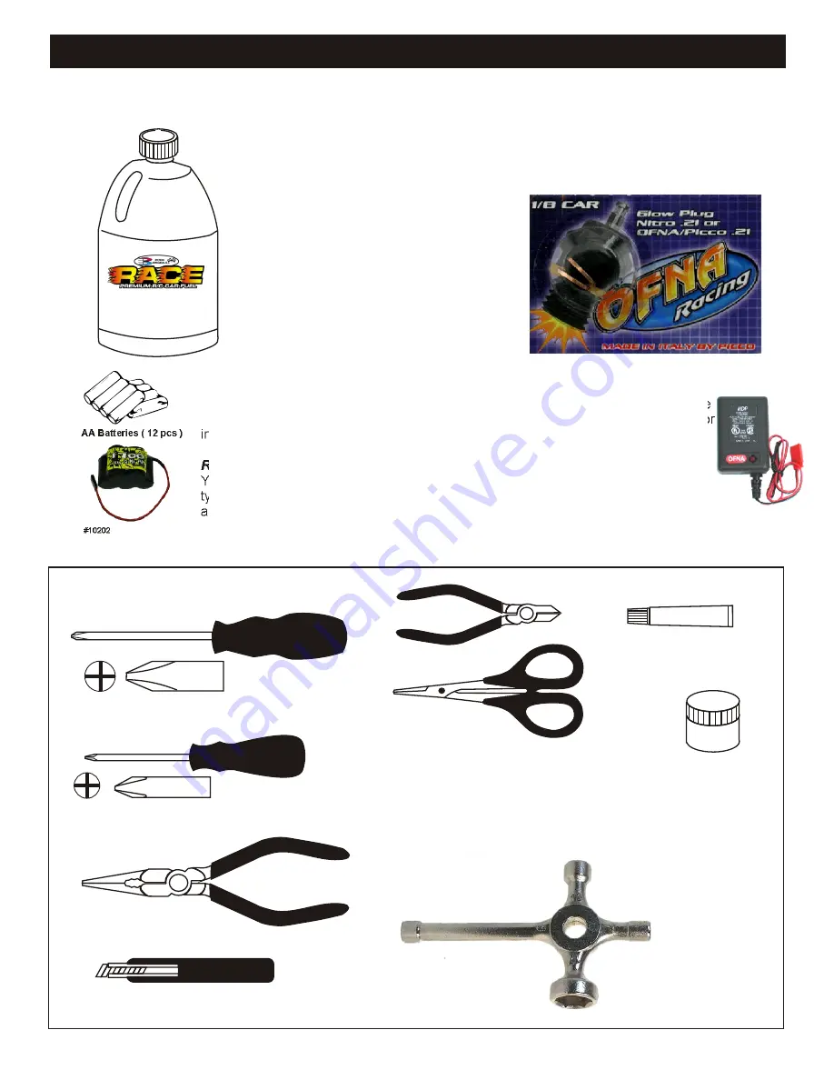 Ofna Racing X2 TRUGGY Instruction Manual Download Page 3