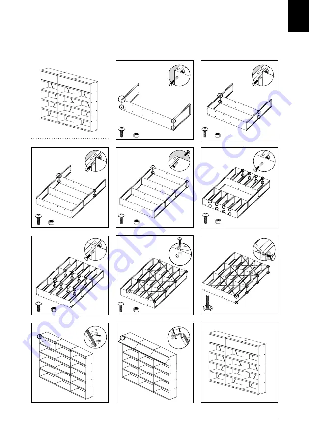 OFYR Wood Storage Corten 100 Manual Download Page 11