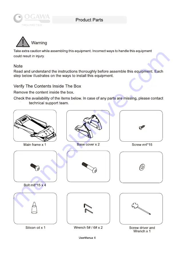 Ogawa Activo TREK PRO T8.3 User Manual Download Page 7