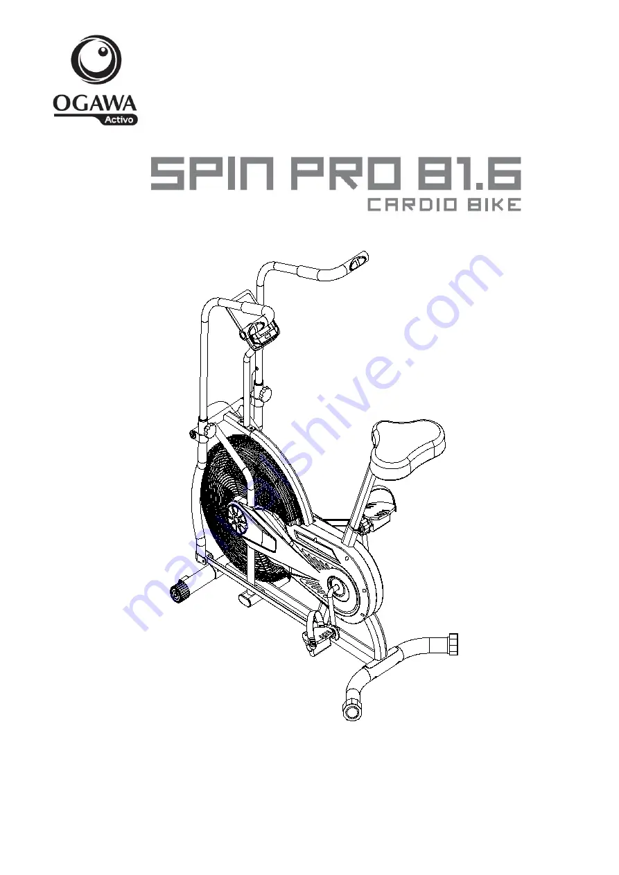 Ogawa SPIN PRO 81.6 Скачать руководство пользователя страница 1