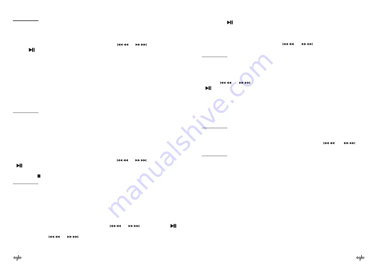 Oglo# MS-O-300-D Manual Download Page 9