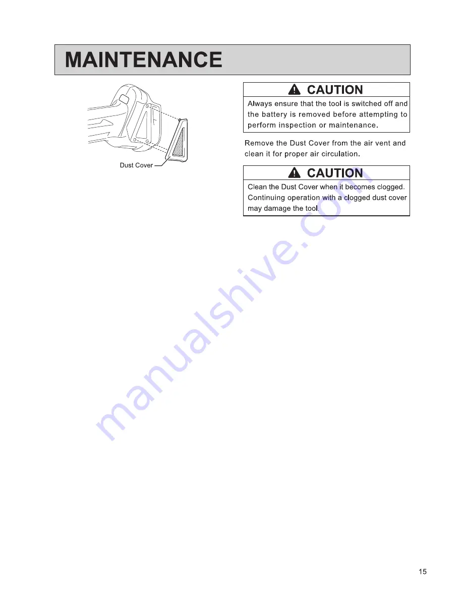 Ogura hsc-20bl Instruction Manual Download Page 15