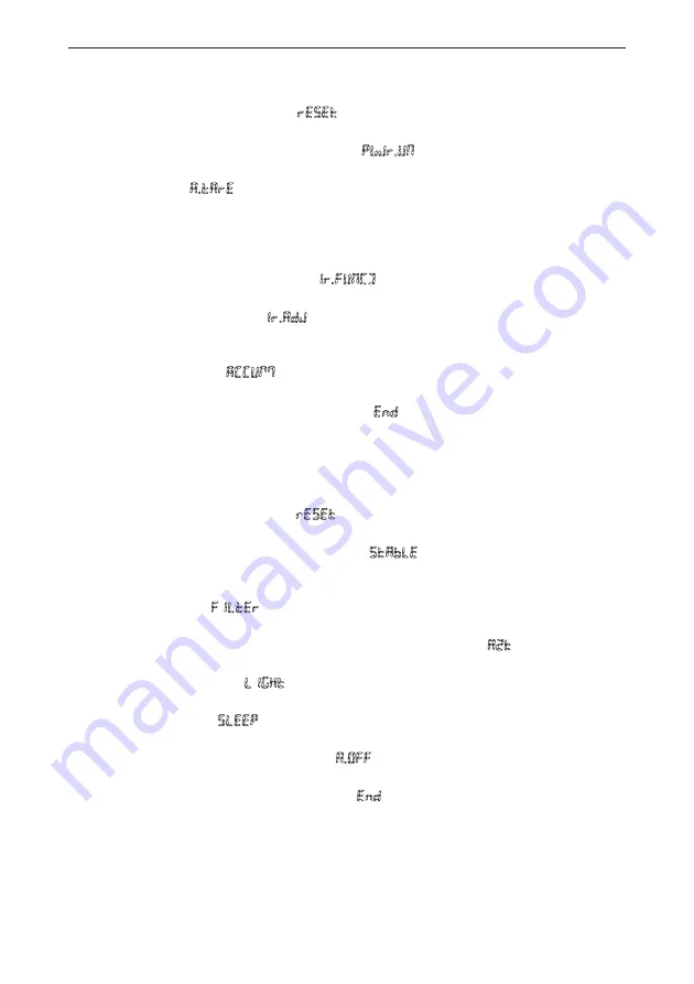 OHAUS 4000W Series Instruction Manual Download Page 54