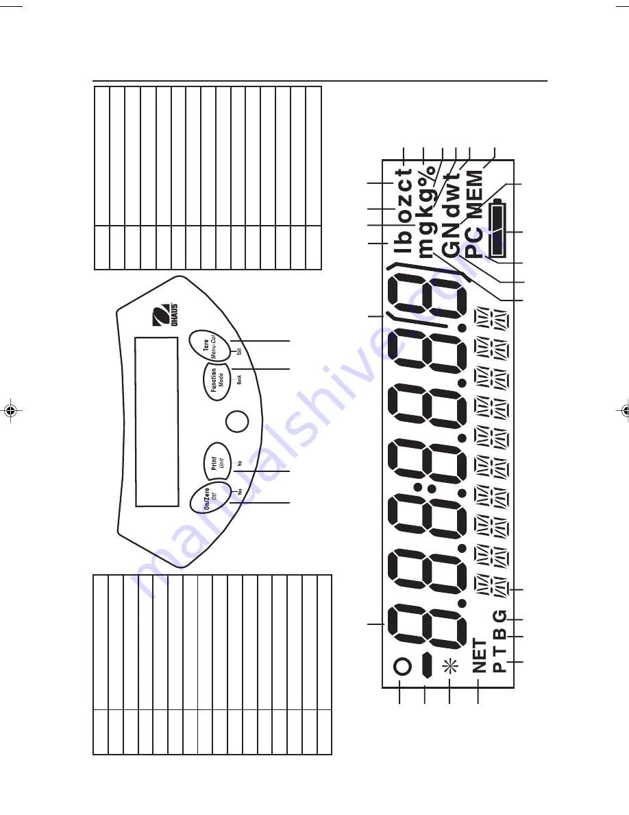 OHAUS AV53 Instruction Manual Download Page 10