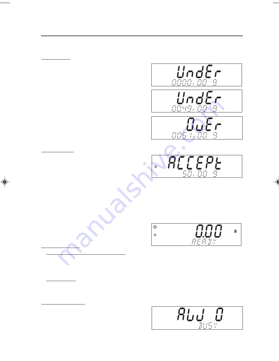 OHAUS AV53 Instruction Manual Download Page 18