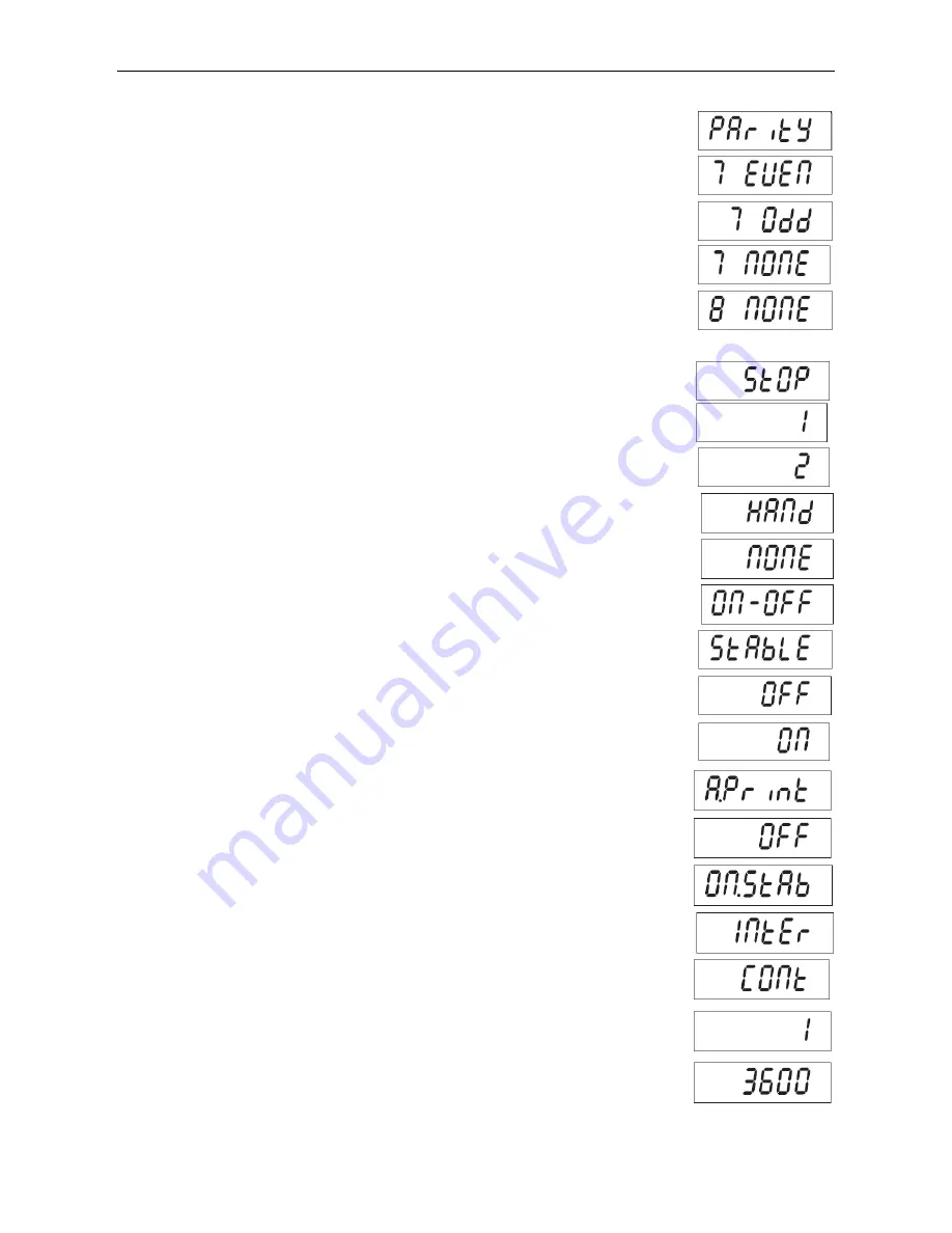 OHAUS C51XE100L Instruction Manual Download Page 27