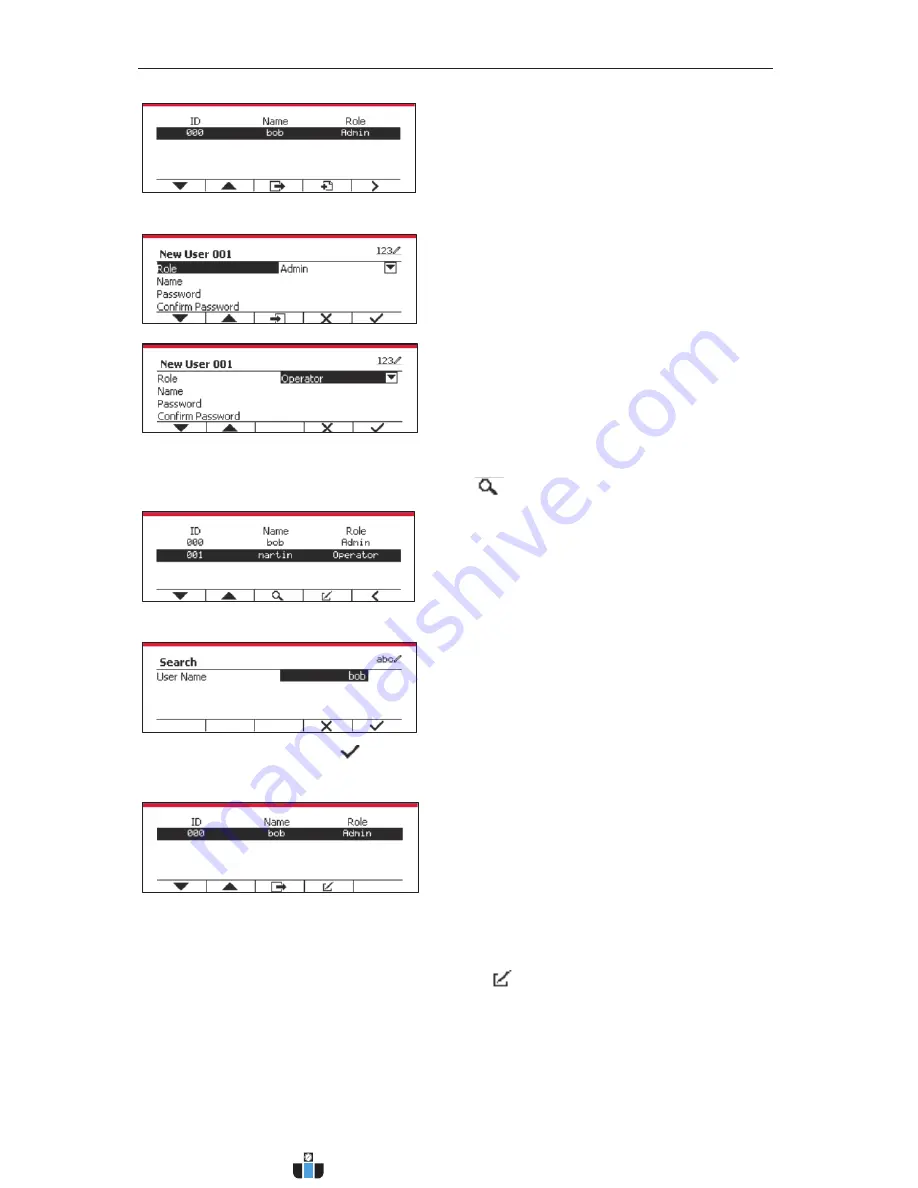 OHAUS Defender 5000 TD52XW Instruction Manual Download Page 132