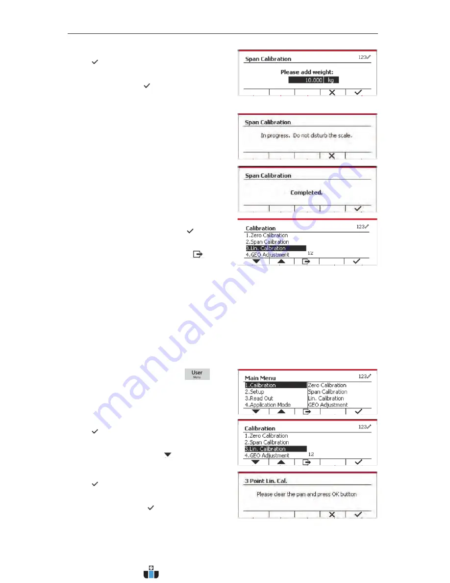 OHAUS Defender 5000 TD52XW Instruction Manual Download Page 168