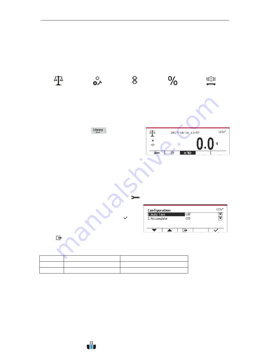 OHAUS Defender 5000 TD52XW Instruction Manual Download Page 183