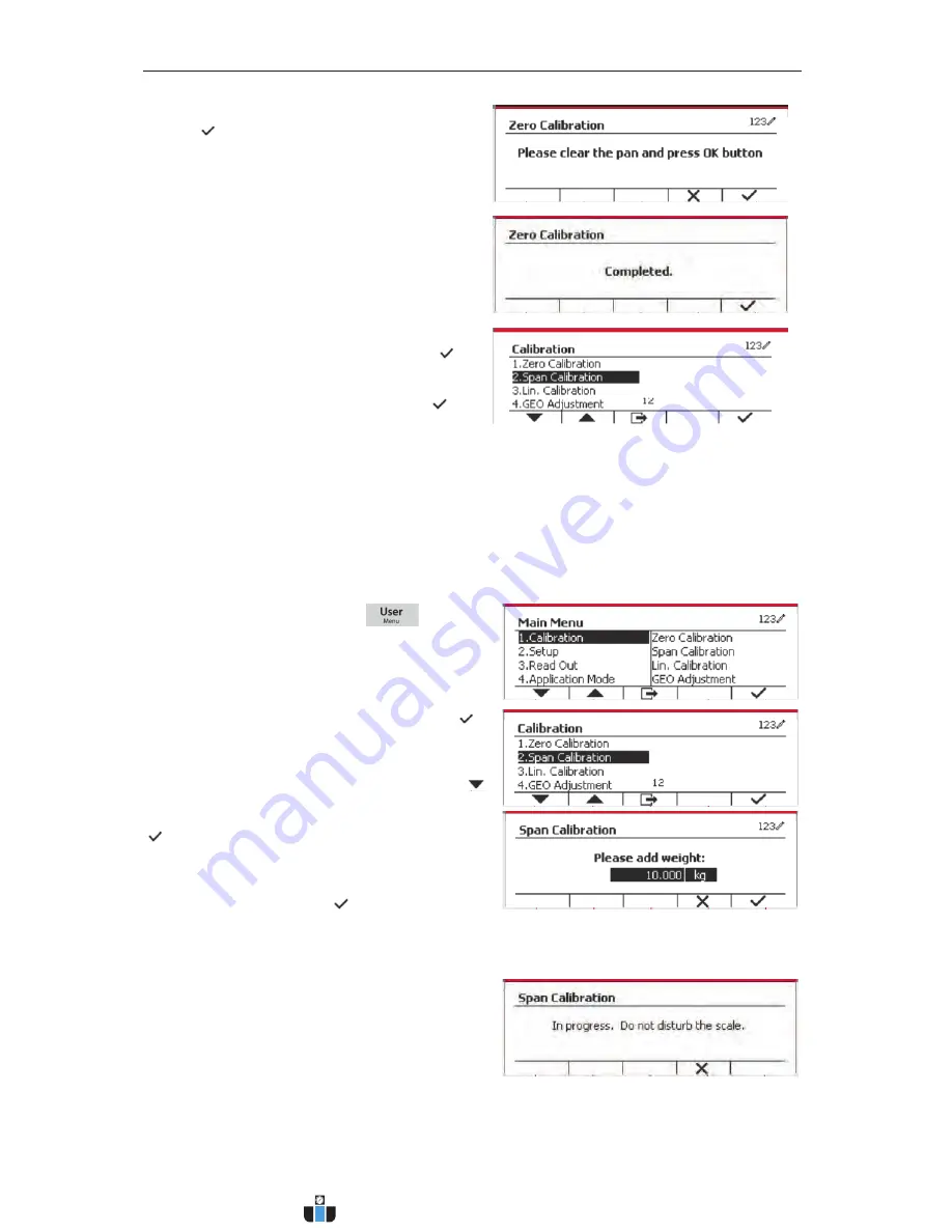 OHAUS Defender 5000 TD52XW Instruction Manual Download Page 242