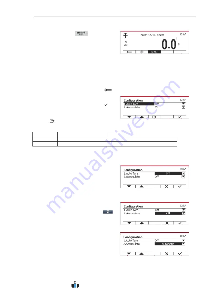 OHAUS Defender 5000 TD52XW Instruction Manual Download Page 330