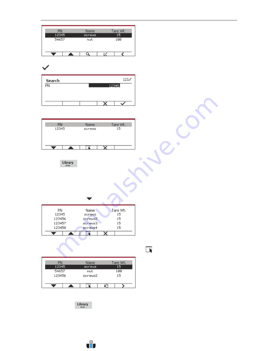 OHAUS Defender 5000 TD52XW Instruction Manual Download Page 352