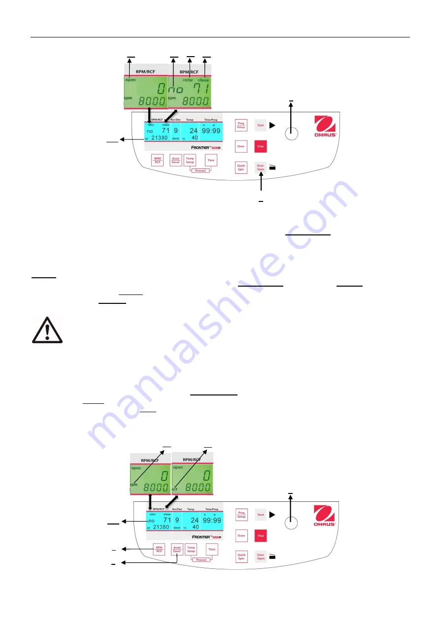 OHAUS Frontier FC5515 Скачать руководство пользователя страница 16