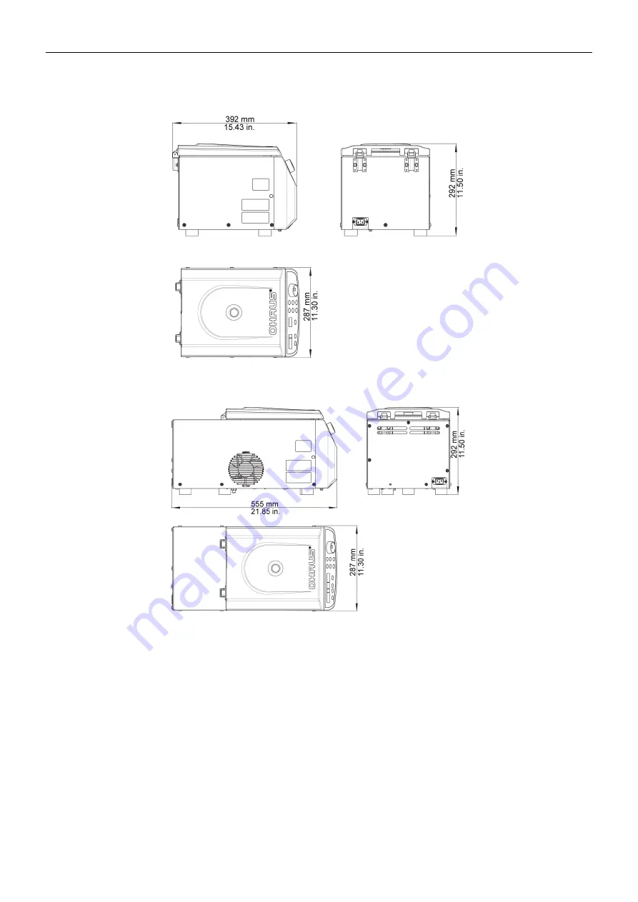 OHAUS Frontier FC5515 Скачать руководство пользователя страница 72