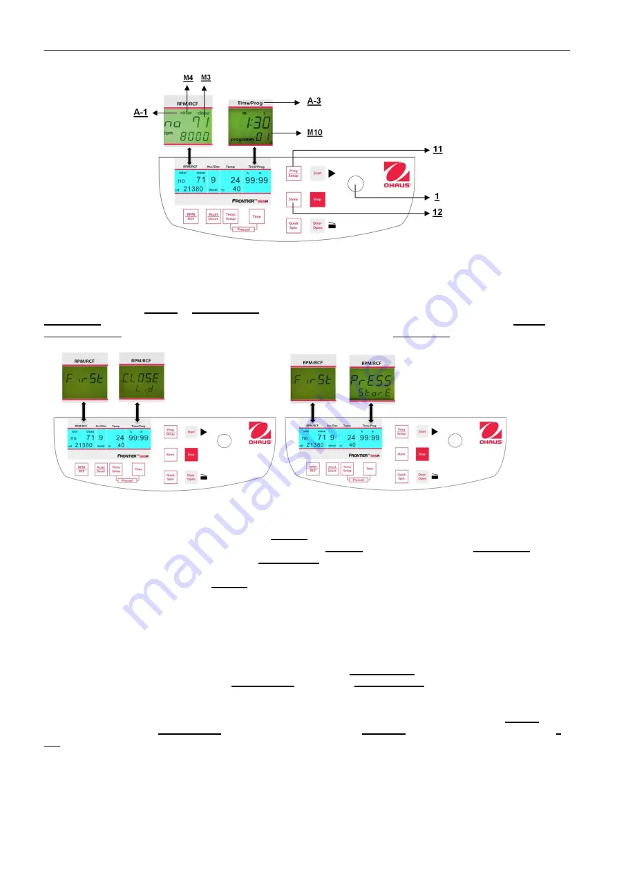 OHAUS Frontier FC5515 Instruction Manual Download Page 97