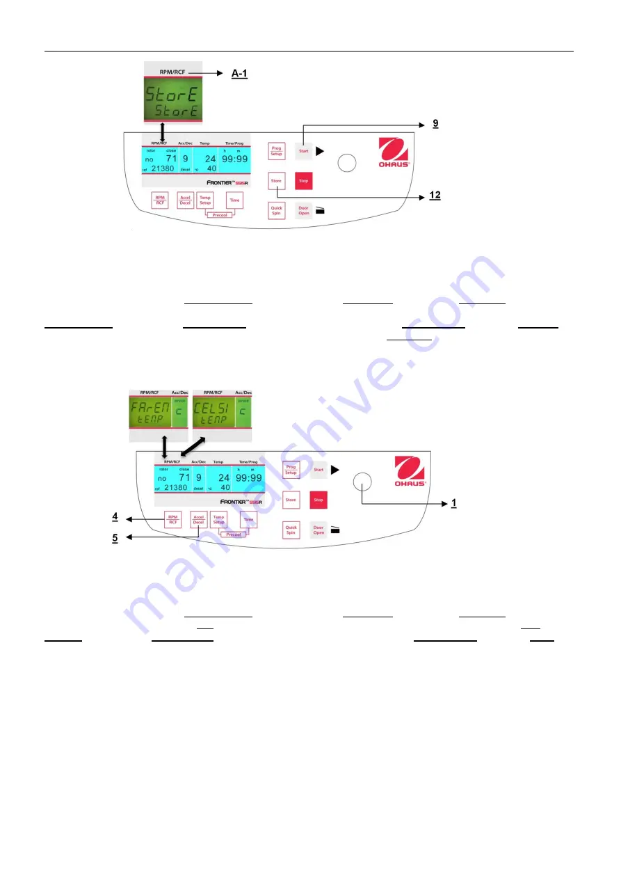 OHAUS Frontier FC5515 Instruction Manual Download Page 101