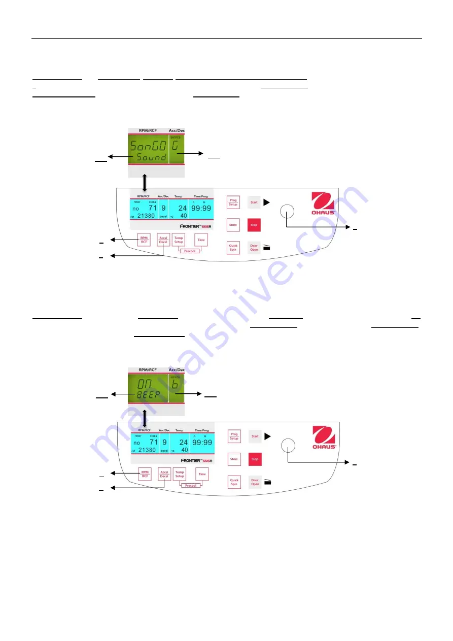 OHAUS Frontier FC5515 Instruction Manual Download Page 182