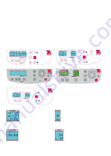 OHAUS Frontier FC5515R User Manual Download Page 116