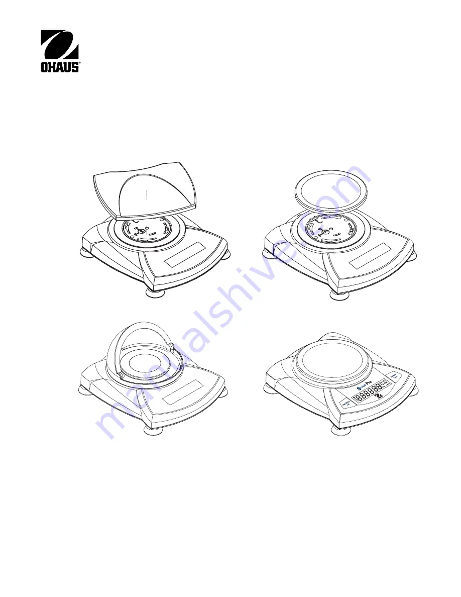 OHAUS Scout Pro Series Service Manual Download Page 3