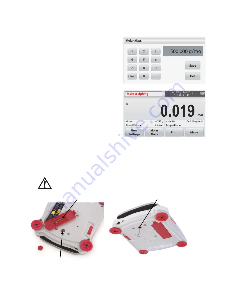 OHAUS Scout Series Balances - STX Instruction Manual Download Page 27