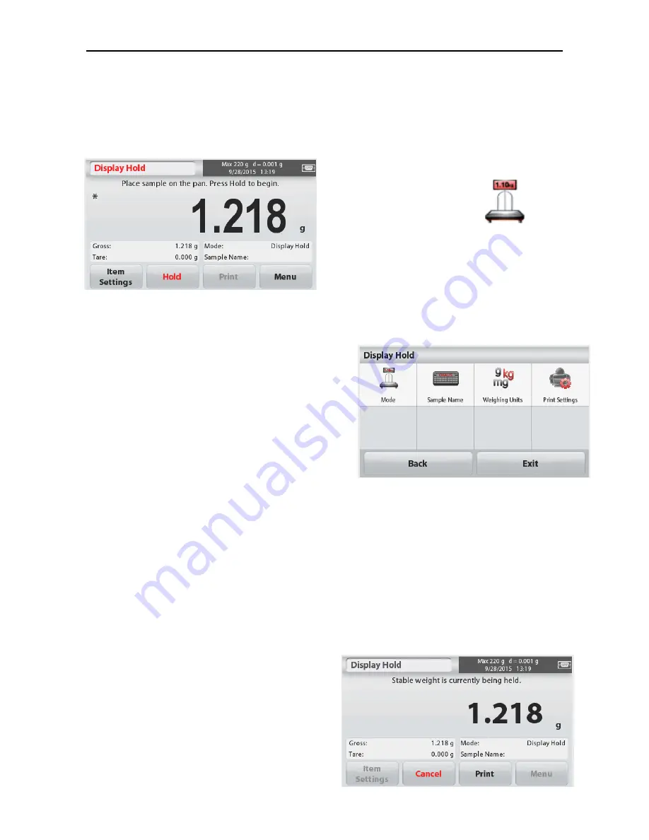 OHAUS Scout Series Balances - STX Скачать руководство пользователя страница 72