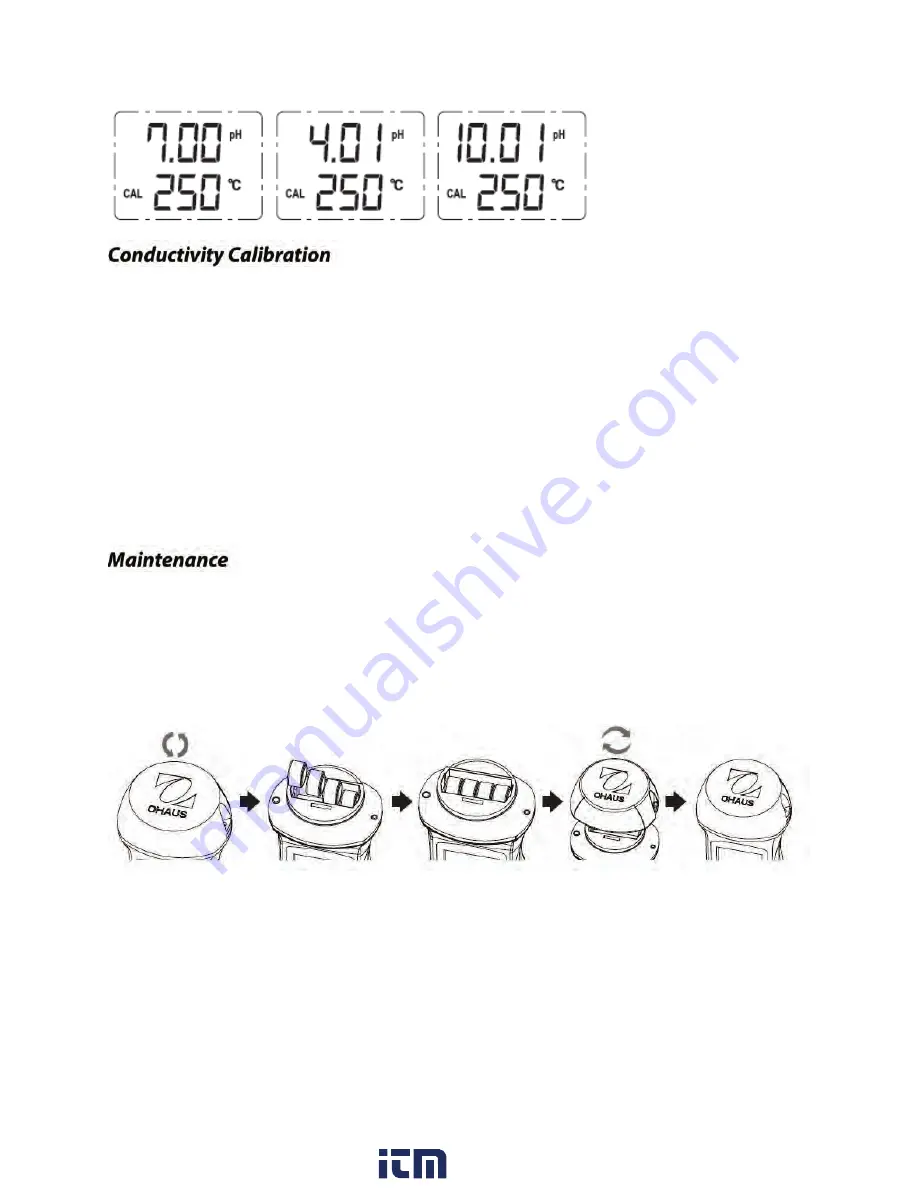 OHAUS ST20M Series Instruction Manual Download Page 3