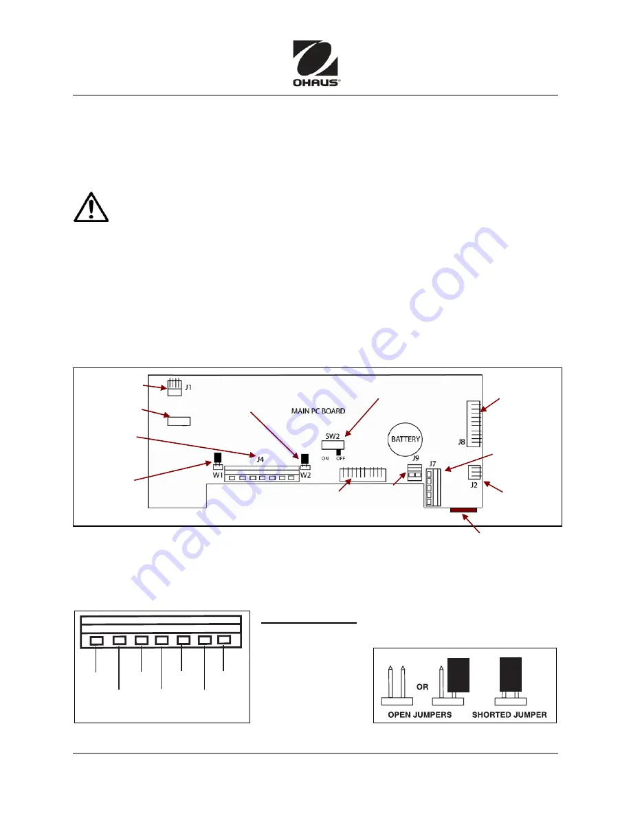 OHAUS T51XW Скачать руководство пользователя страница 1