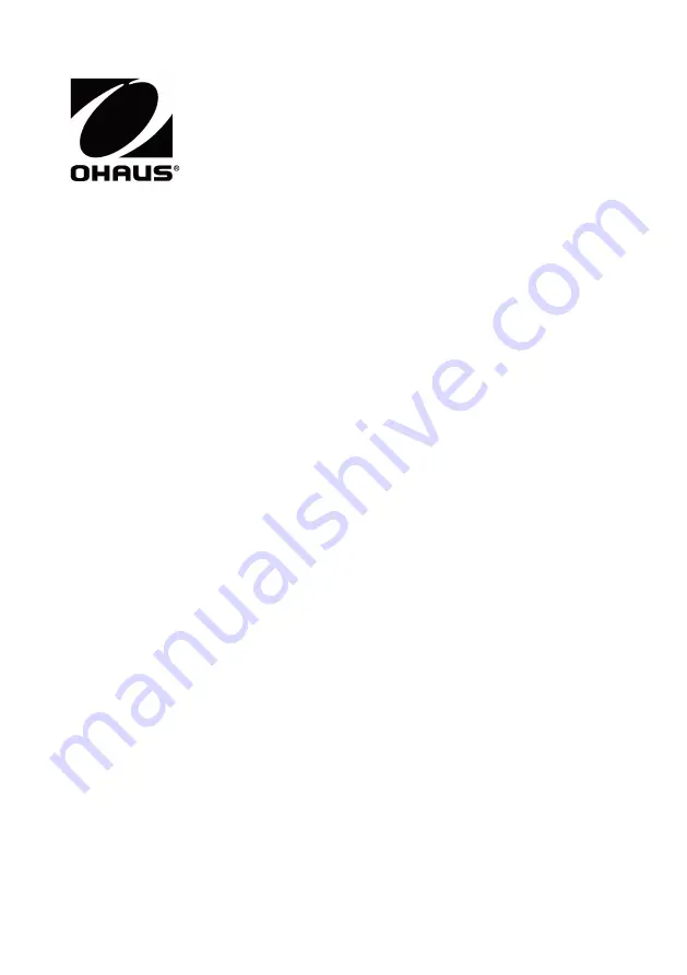 OHAUS TD52 Instruction Manual Download Page 160