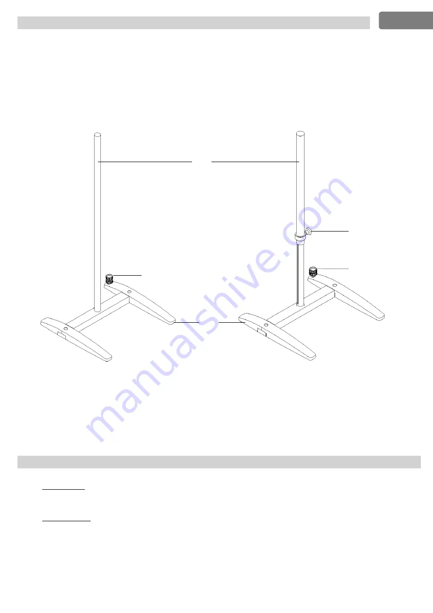 OHAUS UNIVERSAL H-STAND Скачать руководство пользователя страница 21