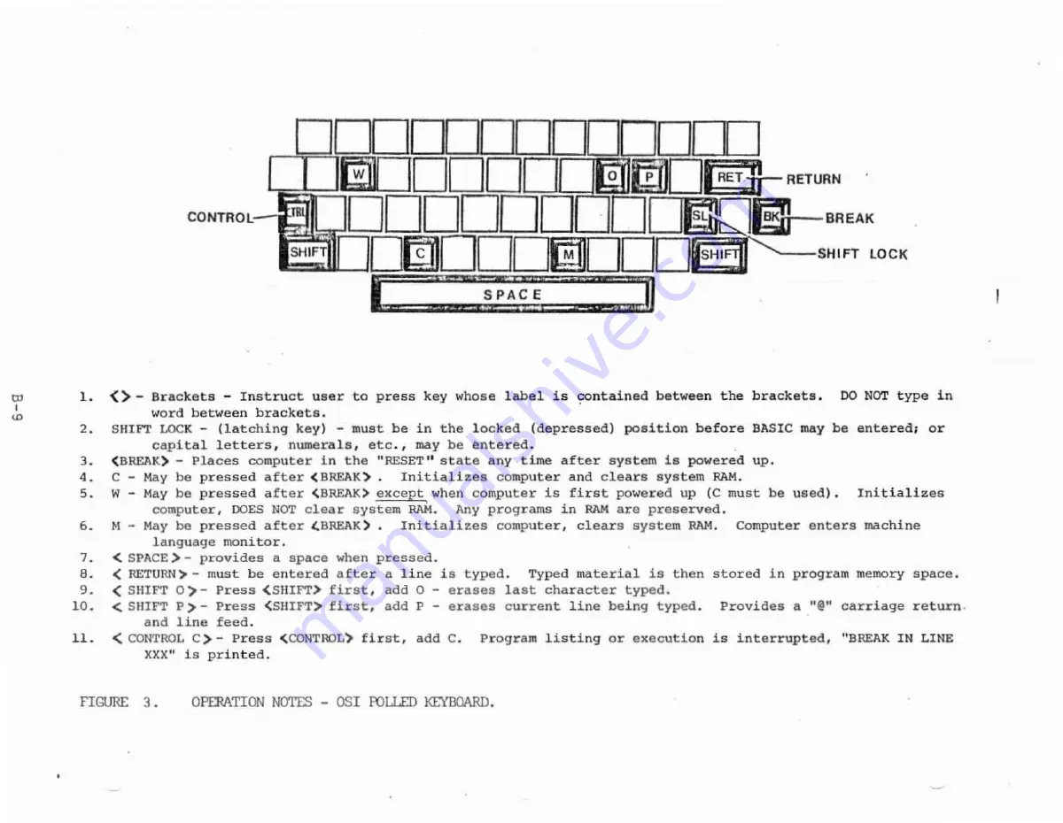 Ohio Scientific Superboard II Challenger 1P User Manual Download Page 14