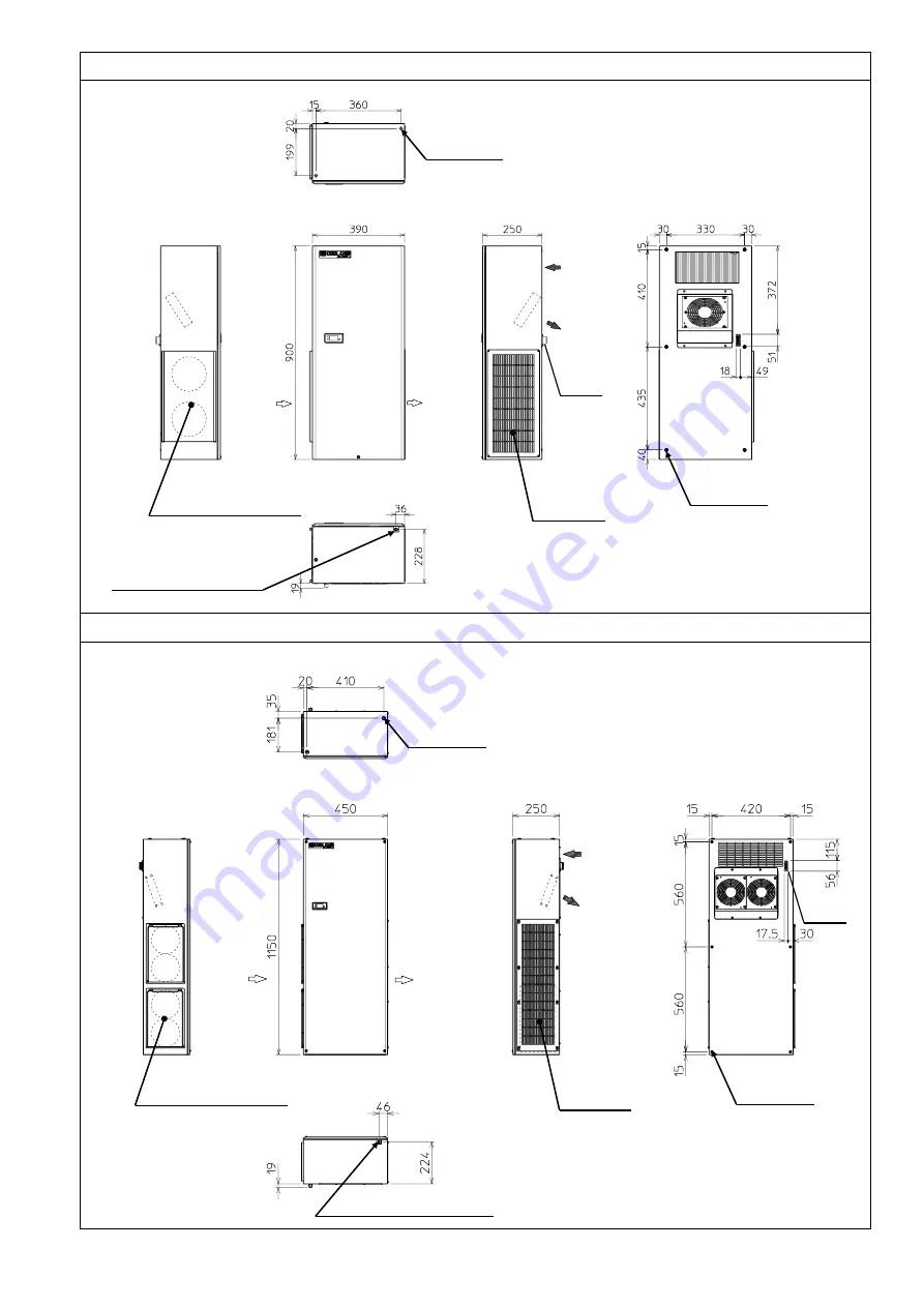 OHM ELECTRIC Cool Cabi OCA-S350BCD-A200 Instruction Manual Download Page 23