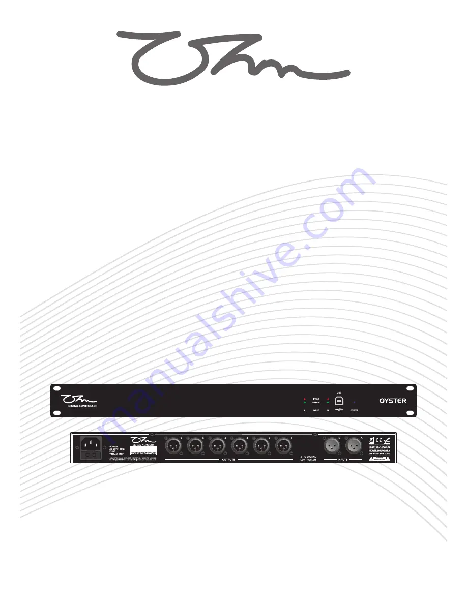 OHM Oyster 2-6 User Manual Download Page 1