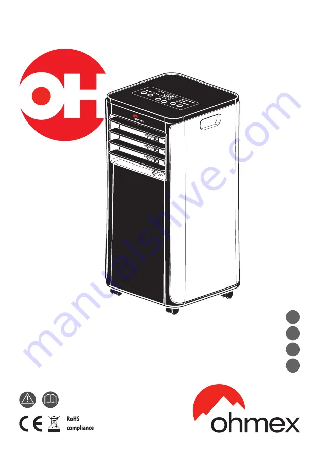 ohmex AIR 9000 CON Instructions For Use And Maintenance Manual Download Page 1