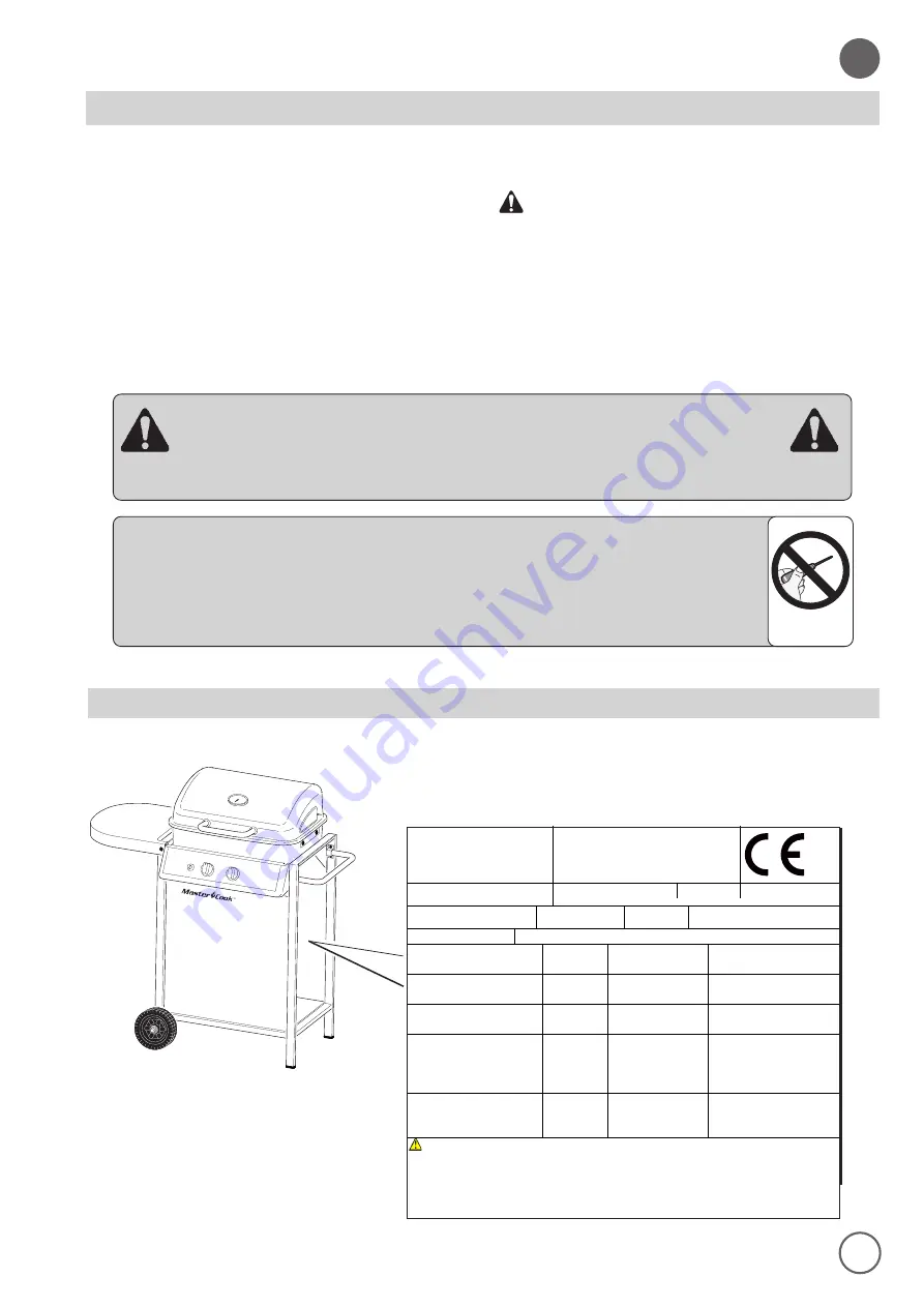 ohmex BBQ 2320HOS Instruction Manual Download Page 55