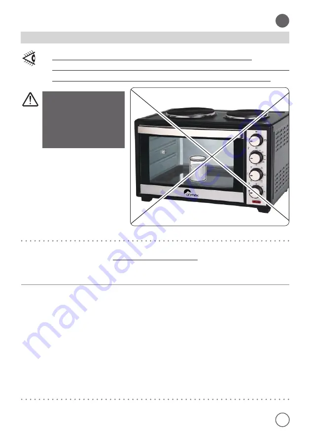 ohmex OVN 4888 HP Instruction Manual Download Page 43