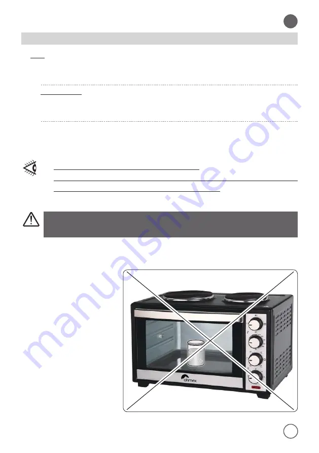 ohmex OVN 4888 HP Instruction Manual Download Page 63