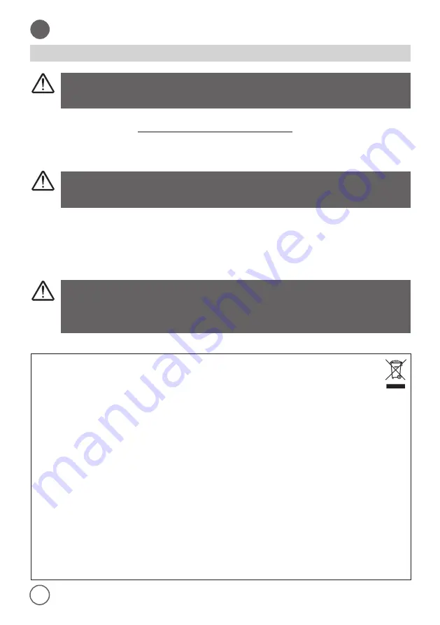 ohmex RBT 3618 Instruction Manual Download Page 24