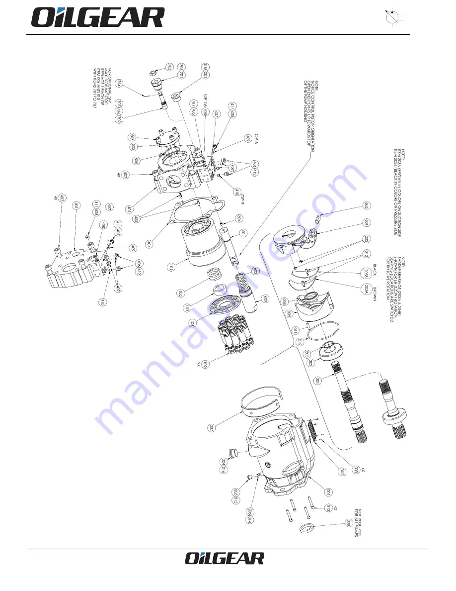 OilGear XD5-100-A1 Service Manual Download Page 27