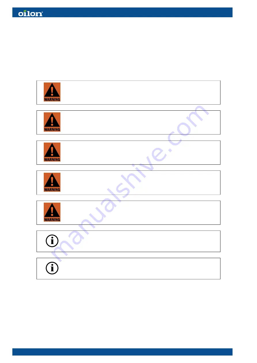 Oilon GP-600 M Operation And Maintenance Manual Download Page 92