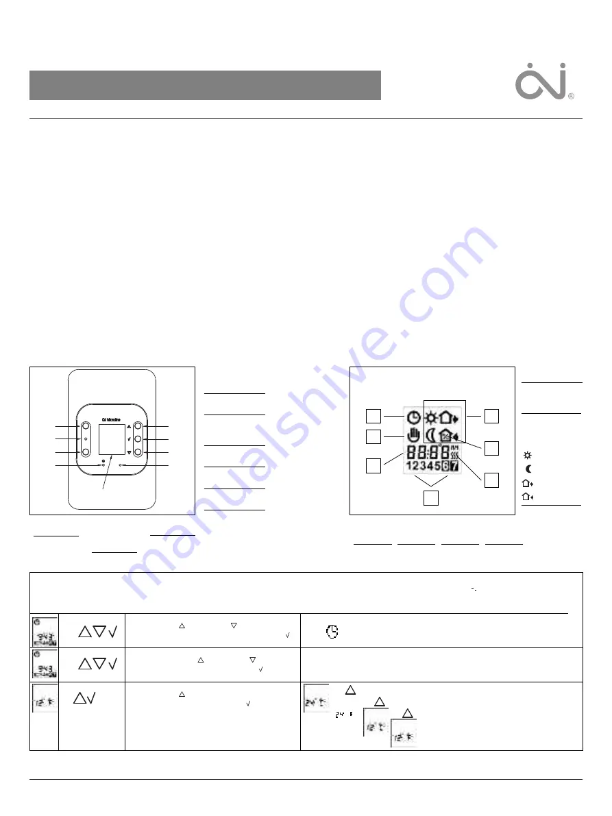 OJ Electronics UCCG-4991 Скачать руководство пользователя страница 1