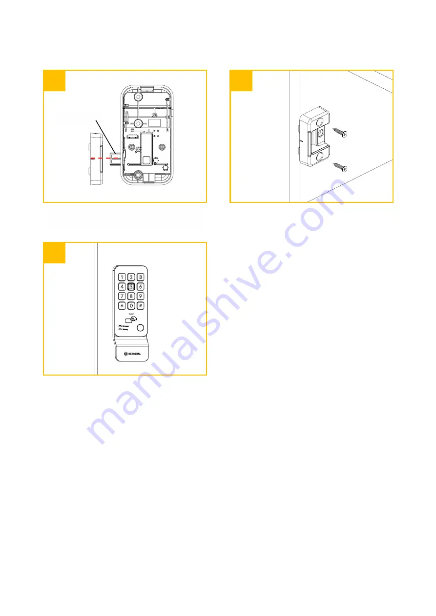 OK DIGITAL LF20 Series Installation Manual Download Page 11